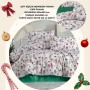 ETEHOMETEX %100 PAMUK YENİ YILA ÖZEL ÇİFT KİŞİLİK NEVRESİM TAKIMI 8696474232030